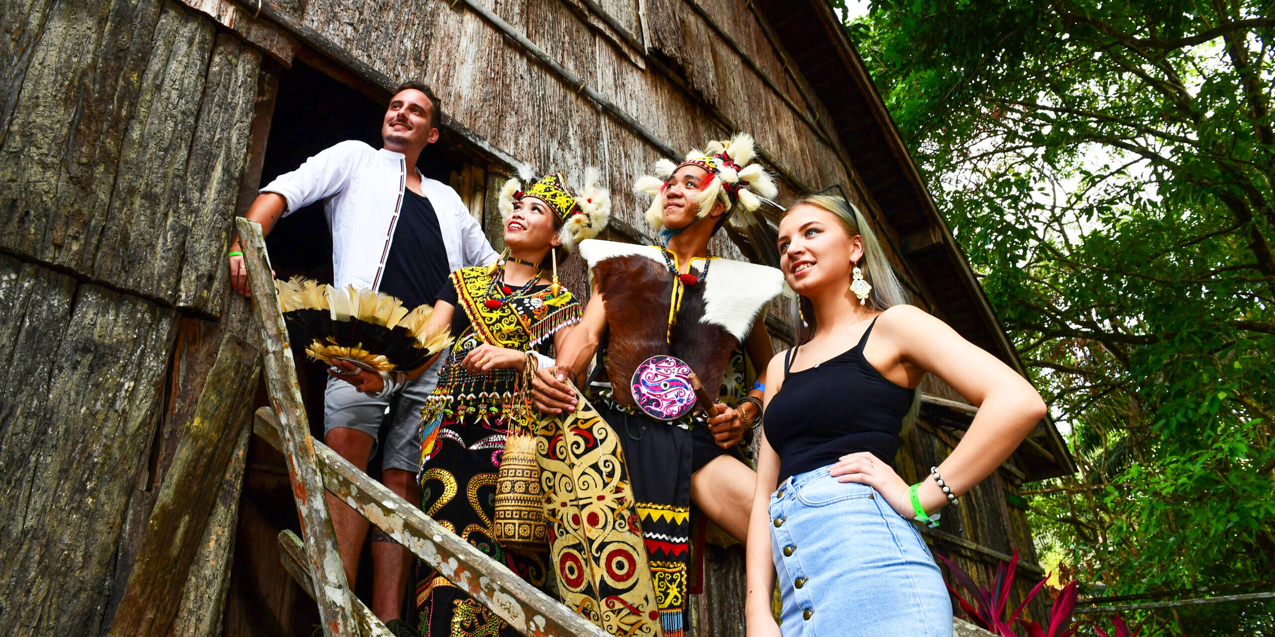 SARAWAK CULTURAL VILLAGE, SANTUBONG, SARAWAK