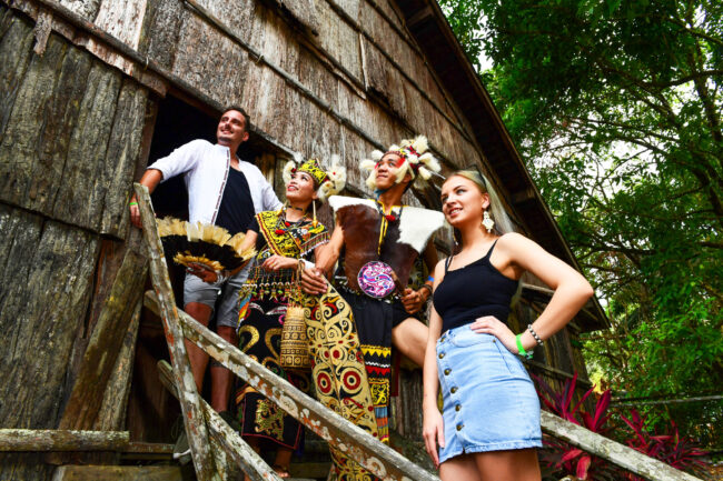 SARAWAK CULTURAL VILLAGE, SANTUBONG, SARAWAK