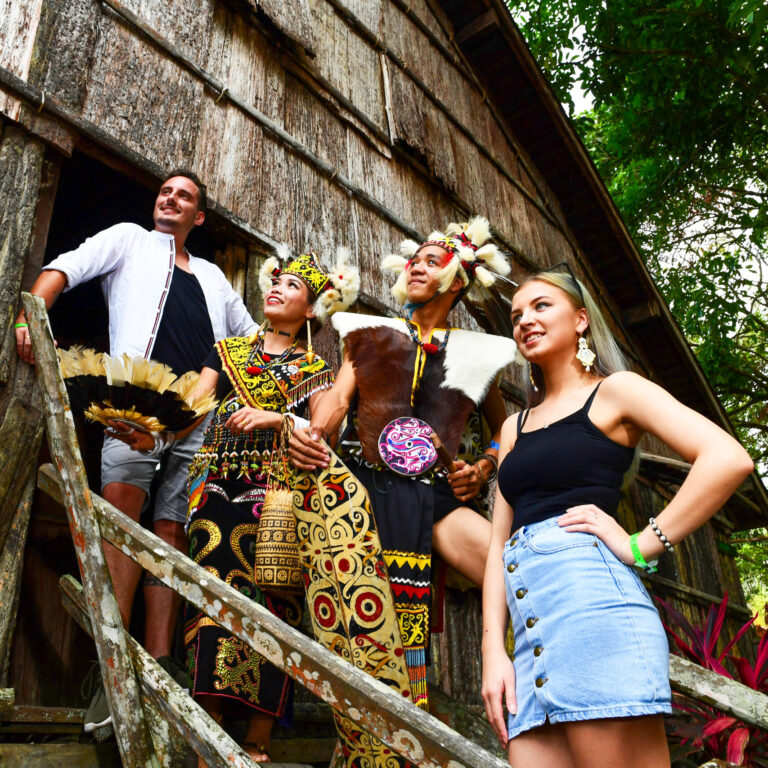 SARAWAK CULTURAL VILLAGE, SANTUBONG, SARAWAK